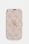 Obal na telefon Guess iPhone 16 6.1" růžová barva, GUBKP16S4GMGPI