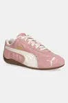 Semišové tenisky Puma Speedcat Faded dámské, růžová barva, 403688