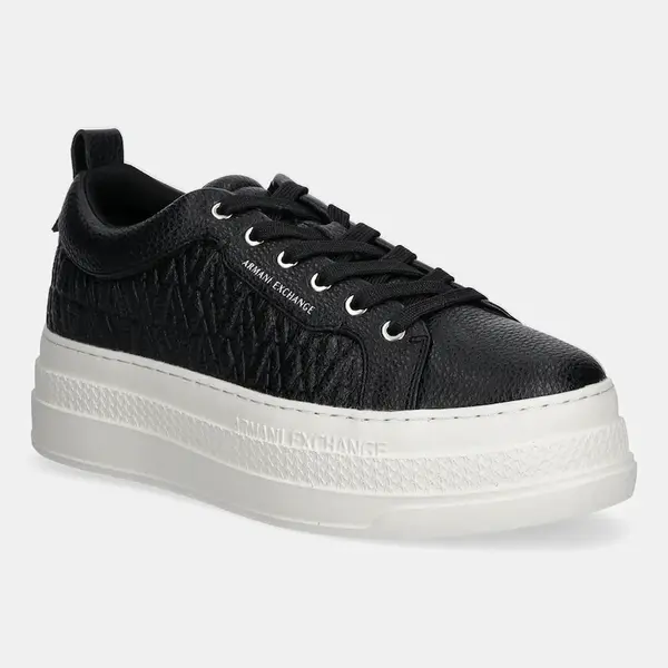 Tenisky Armani Exchange dámské, černá barva, XW001630 AF17351 UC001