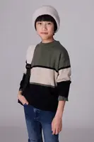 Dětský svetr Mayoral zelená barva, 7303