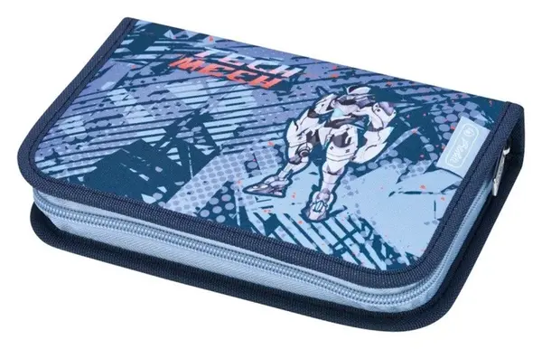 Herlitz - Penál plný TechMech 2 chlopně - Neuveden