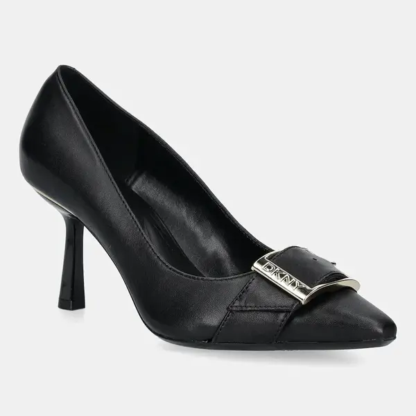 Kožené lodičky Dkny Nashbrook černá barva, K3544717