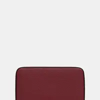 Kožená kosmetická taška MICHAEL Michael Kors