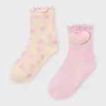 Ponožky Mayoral 2-pack růžová barva, 10054