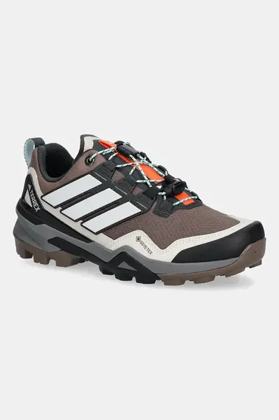 Boty adidas TERREX Skychaser GTX hnědá barva, zateplené, JQ9935