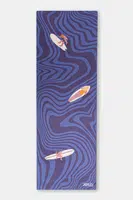 Podložka na jógu JOYINME Mata FLOW Coated Surf Life modrá barva, FLOW Coated 3mm