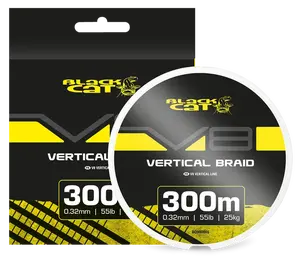 Black cat splétaná šňůra v8-line 300 m - 0,32 mm 25 kg