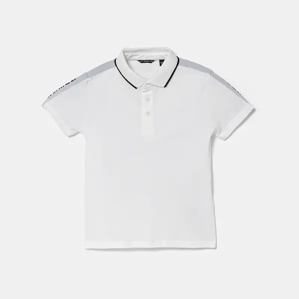 Dětská bavlněná polokošile Guess