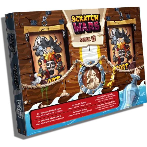 Scratch Wars - Dárkové balení Spinbay CZ/SK