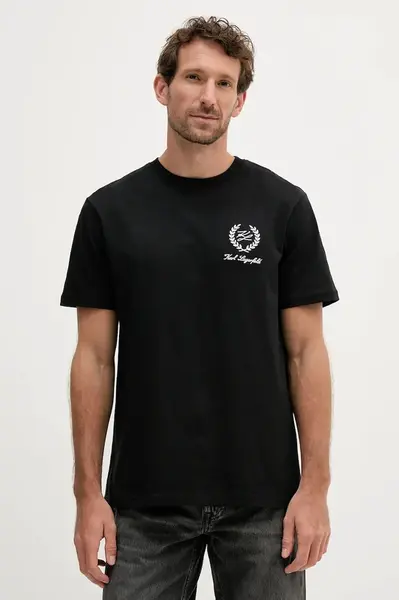 Bavlněné tričko Karl Lagerfeld