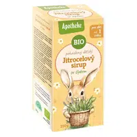 APOTHEKE Sirup dětský jitrocelový se šípkem BIO 250 g