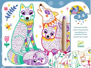 Kouzelné vybarvování Lesní rodinky