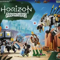 Aloy a Varl vs. ShellWalker a Sawtooth - LEGO® Horizon Adventures (77037)