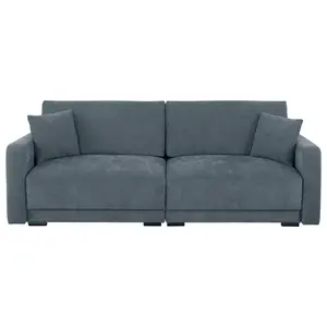 Carryhome DVOUMÍSTNÁ POHOVKA, textil, modrá