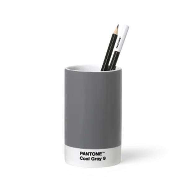 PANTONE Porcelánový stojánek na tužky - Cool Gray 9