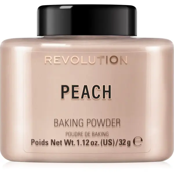 Revolution Baking Powder sypký pudr odstín Peach 32 g
