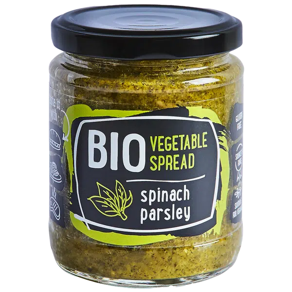 RUDOLFS Zeleninová pomazánka se špenátem a petrželí BIO 235 g