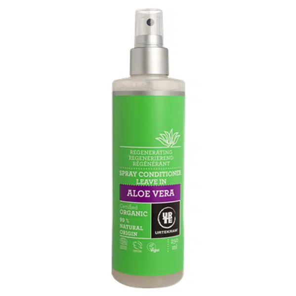 URTEKRAM BIO Regenerační kondicionér s aloe vera ve spreji 250 ml