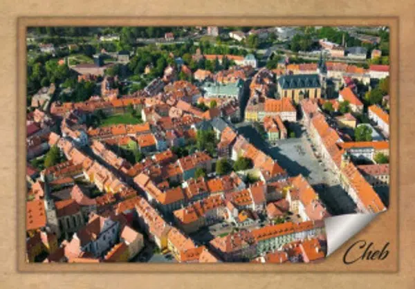 Pohlednice Cheb K-CBW 009