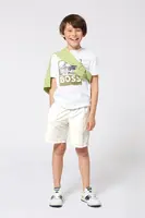 Dětské bavlněné tričko BOSS