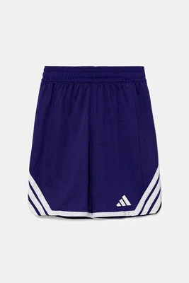 Dětské kraťasy adidas Originals fialová barva, nastavitelný pas, KC6975