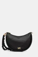 Kožená kabelka MICHAEL Michael Kors KYLA černá barva, 32T5G8QU1L