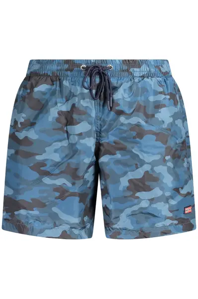 Modré pánské koupací kraťasy