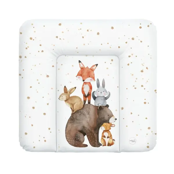 CEBA BABY Podložka přebalovací měkká (75x72) Basic Forest Friends