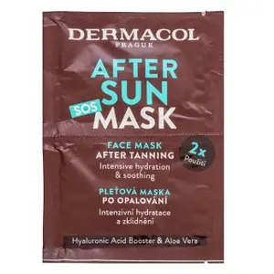 Dermacol After Sun maska Face Mask 2 x 8 ml