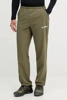 Outdoorové kalhoty adidas TERREX Liteflex pánské, zelená barva, JF3708