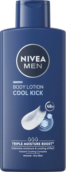 Nivea Tělové mléko pro muže Cool Kick (Body Lotion) 400 ml
