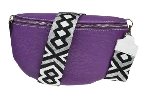 NovaKabelka.cz Reni Grande Viola s přídavným popruhem III