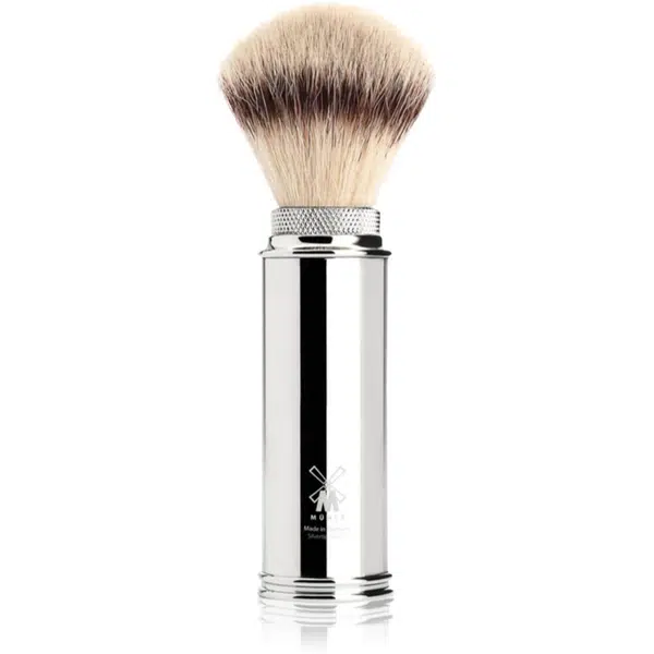 Mühle TRAVEL Silvertip Synthetic štětka na holení Silver 1 ks
