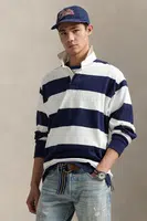 Bavlněné tričko s dlouhým rukávem Polo Ralph Lauren bílá barva, 710965471