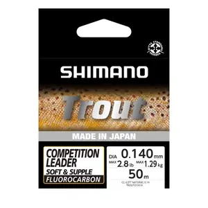 Shimano fluorocarbon line trout competition fluoro 50 m - 0,14 mm 1,29 kg
