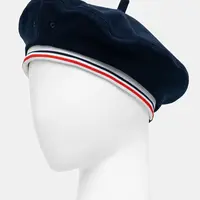 Vlněný baret adidas tmavomodrá barva, JZ8248