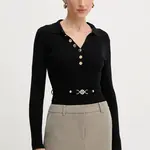 Body Fracomina dámské, černá barva, FR25WT5001K43301