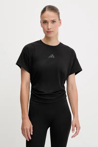 Tréninkové tričko adidas Performance POWER dámské, černá barva, JX1190