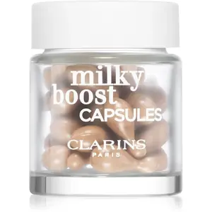 Clarins Milky Boost Capsules rozjasňující make-up kapsle odstín 02 30x0,2 ml