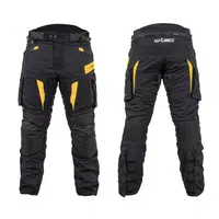 Moto kalhoty W-TEC Aircross černo-zlatá 4XL