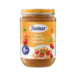 SUNAR Příkrm rizoto s kuřetem a rajčaty 8m+, 190 g