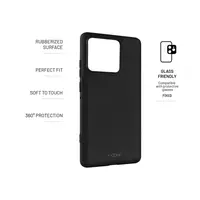 Zadní pogumovaný kryt FIXED Story pro Motorola Edge 60 Pro 5G, černá