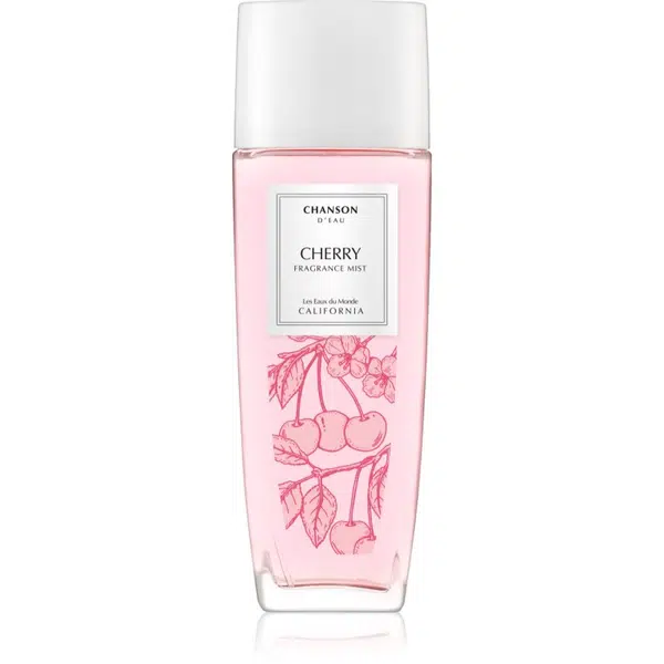 Chanson Chanson d'Eau Les Eaux Du Monde Cherry tělový sprej pro ženy 75 ml