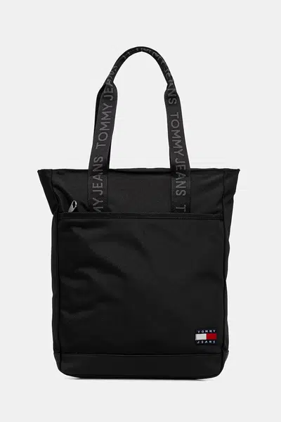 Taška Tommy Jeans černá barva, AM0AM13393