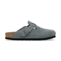 Pantofle Birkenstock Boston šedá barva, 1030870