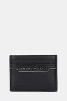 Pouzdro na karty Armani Exchange černá barva, XM000169 AF17205