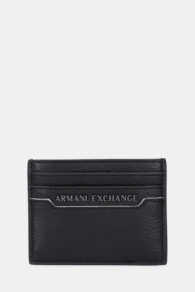 Pouzdro na karty Armani Exchange černá barva, XM000169 AF17205