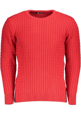 US GRAND POLO MEN'S RED SWEATER