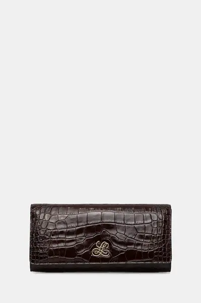 Kožená listová kabelka Luisa Spagnoli