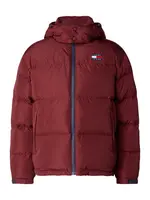 Tommy Jeans Bunda - TJM ALASKA PUFFER červená